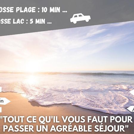 Ravissante Maison Cosy 4* Biscarrosse Proche Lac Exterior photo